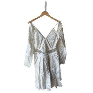 Zimmermann Crochet Romper